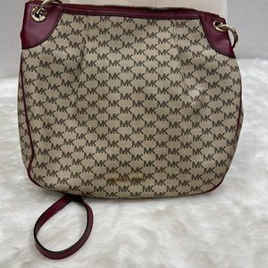 EUC Michael Kors purse jet set large shoulder bag